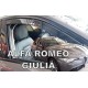 Ανεμοθραύστες για ALFA ROMEO GIULIA (2016+) - 2 τμχ. εμπρός