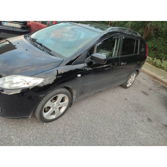 Ανεμοθραύστες για Mazda 5 (2006+) 5 πορτο  - 4 τμχ. εμπρός και πίσω