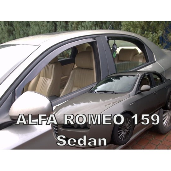 Ανεμοθραύστες για Alfa Romeo 159 (2005-2011) - 4 τμχ. εμπρός και πίσω