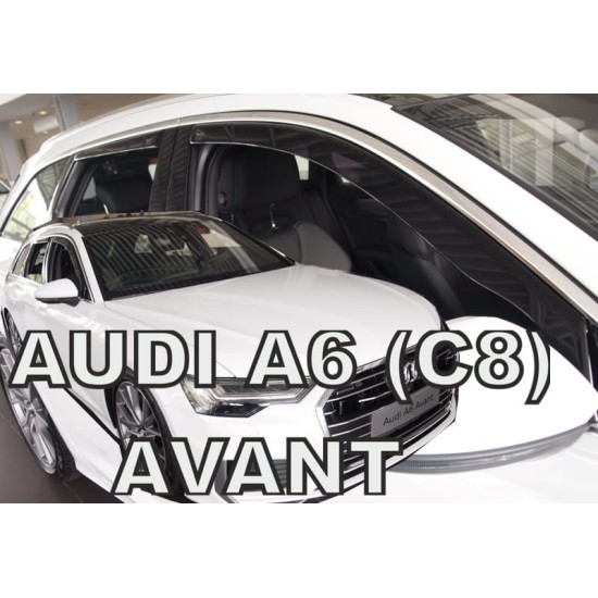 Ανεμοθραύστες για Audi A6 Avant (C8) (2018+)  4 τμχ εμπρός και πίσω