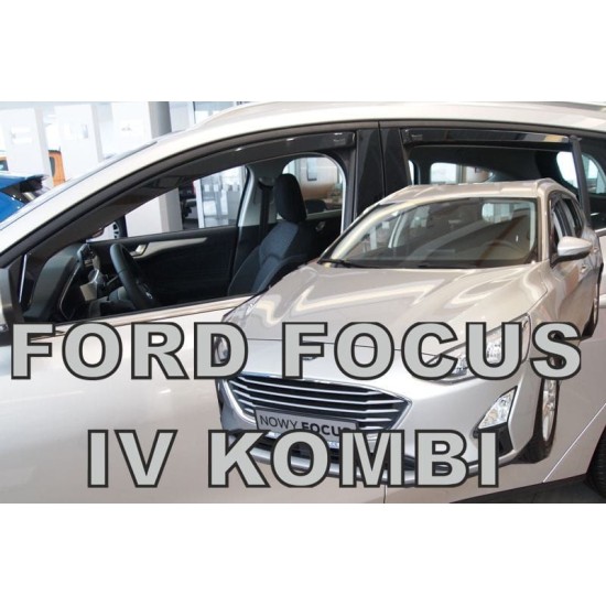 Ανεμοθραύστες για Ford Focus MK4 combi (2018+) - 4 τμχ. εμπρός και πίσω