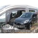 Ανεμοθραύστες για Ford Transit Connect / Tourneo II 5D (2013+) - 4 τμχ. εμπρός και πίσω