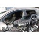 Ανεμοθραύστες για Hyundai Santa FE IV (2018+) - 4 τμχ. εμπρός και πίσω