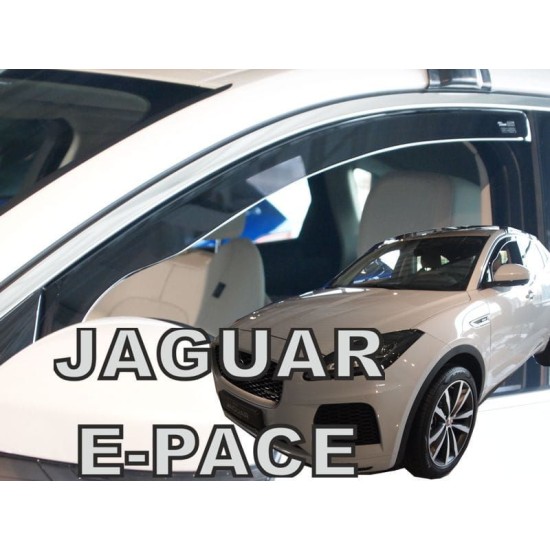 Ανεμοθραύστες για Jaguar E-PACE 5D (2018+) - 2 τμχ. εμπρός