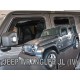 Ανεμοθραύστες για Jeep Wrangler JL IV 5D (2019+) - 4 τμχ. εμπρός και πίσω