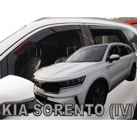 Ανεμοθραύστες για Kia Sorento IV 5D (2020+) - 4 τμχ. εμπρός και πίσω