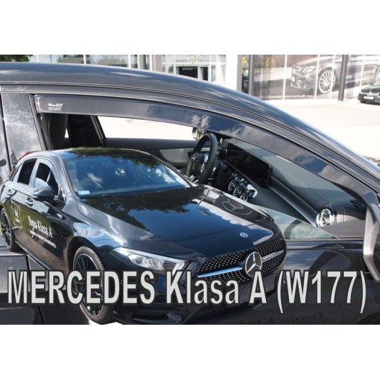 Ανεμοθραύστες για Mercedes A W177 5D (2018+) - 2 τμχ. εμπρός