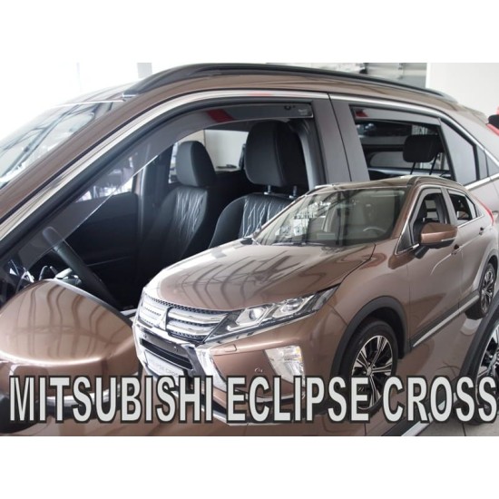 Ανεμοθραύστες για Mitsubishi Eclipse Cross (2018+) - 4 τμχ. εμπρός και πίσω