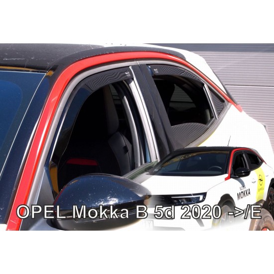 Ανεμοθραύστες για Opel Mokka B 5D (2020+) - 4 τμχ. εμπρός και πίσω