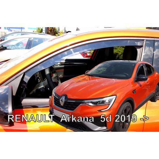 Ανεμοθραύστες για Renault Arkana 5D (2019+) - 2 τμχ. εμπρός