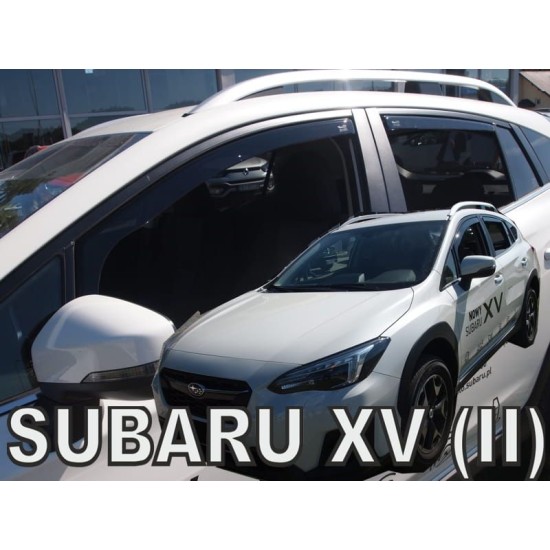 Ανεμοθραύστες για Subaru XV (II) 5D (2018+) - 4 τμχ. εμπρός και πίσω