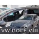 Ανεμοθραύστες για Volkswagen Golf VIII 5D (2020+) - 4 τμχ. εμπρός και πίσω