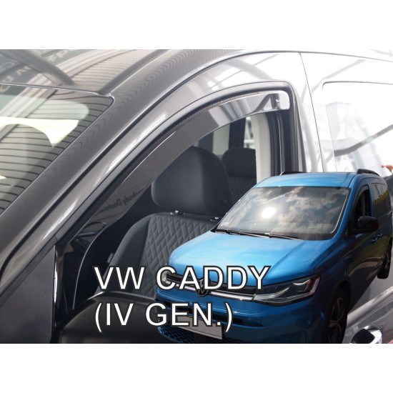 Ανεμοθραύστες για Volkswagen Caddy V (2021+) - 2 τμχ. εμπρός