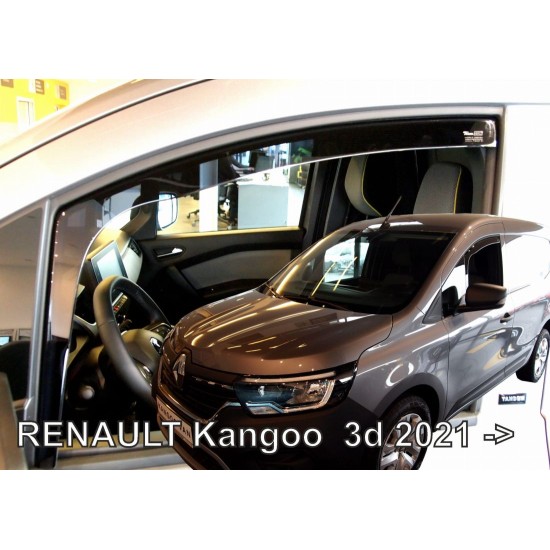 Ανεμοθραύστες για RENAULT KANGOO 3D (2021+) - 3 πορτο - 2 τμχ.