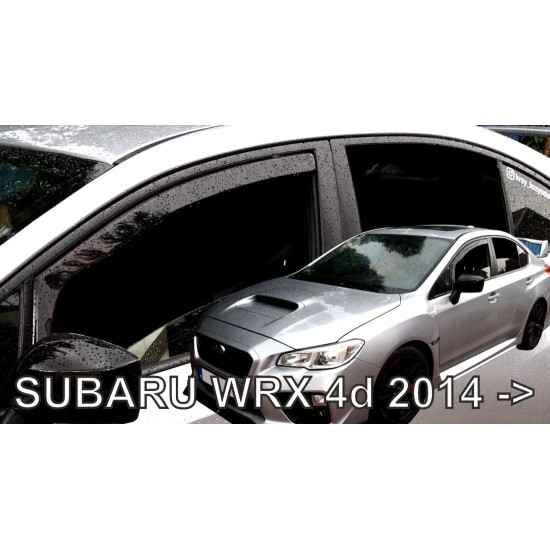 Ανεμοθραύστες για SUBARU WRX (2014+) sedan - 2τμχ. εμπρός