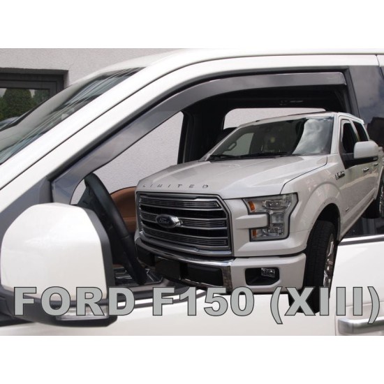 Ανεμοθραύστες για FORD F150 XLT 4D (2014+) - 2τμχ. εμπρός