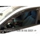 Ανεμοθραύστες για PEUGEOT 308 III 5D (2021+) 5 πορτο - 2τμχ. εμπρός