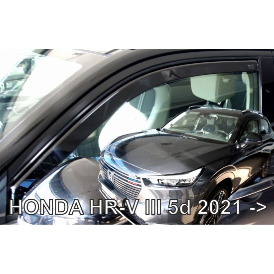 Ανεμοθραύστες για HONDA HRV III 5D (2021+) 5 πορτο - 2τμχ. εμπρός