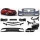 Προφυλακτήρας εμπρός για Mercedes C-class W205 (2014+) - AMG look - με diffuser και μπούκες