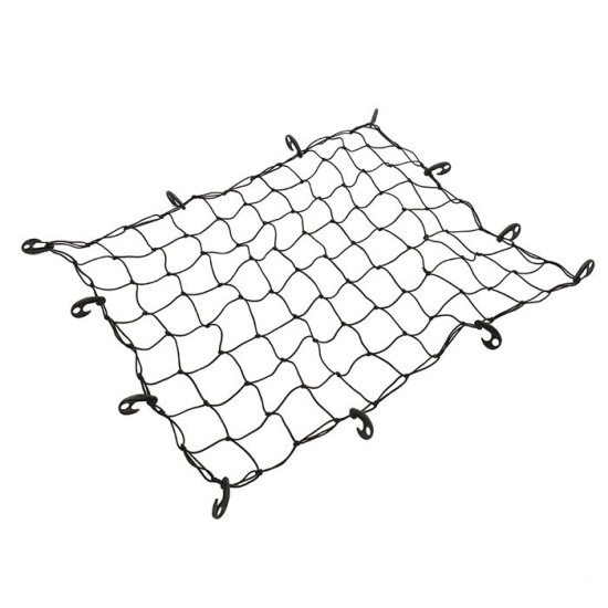 Δίχτυ πορτ μπαγκάζ με γάντζους 100x60 cm. - 1τμχ.