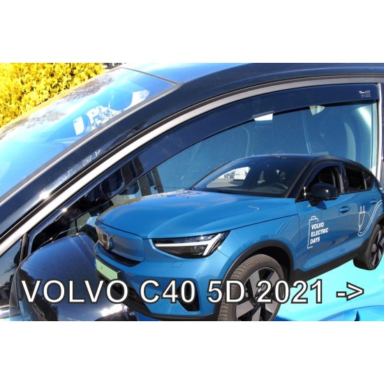 Ανεμοθραύστες για VOLVO C40 5D (2021+) 5 πορτο - 2τμχ. εμπρός