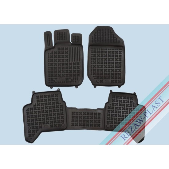 Λαστιχένια πατάκια Rezaw Plast για Ford Ranger (2011+) 4pcs τύπου σκαφάκι - 4τμχ.