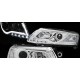 Φανάρια εμπρός led lightbar για Audi A6 4F (2004-2008) - chrome , με λάμπες (Η1) - σετ 2τμχ.