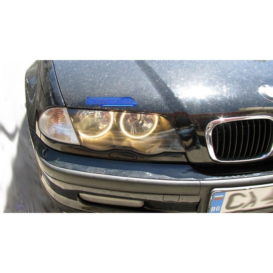Δαχτυλίδια angel eyes για  BMW E46 (1998-2005) με 66 led - Λευκό χρώμα