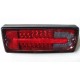 Πίσω φανάρια led για Mercedes W461/W463 G-CLASS (1990-2012) - φιμέ - σετ 2τμχ.