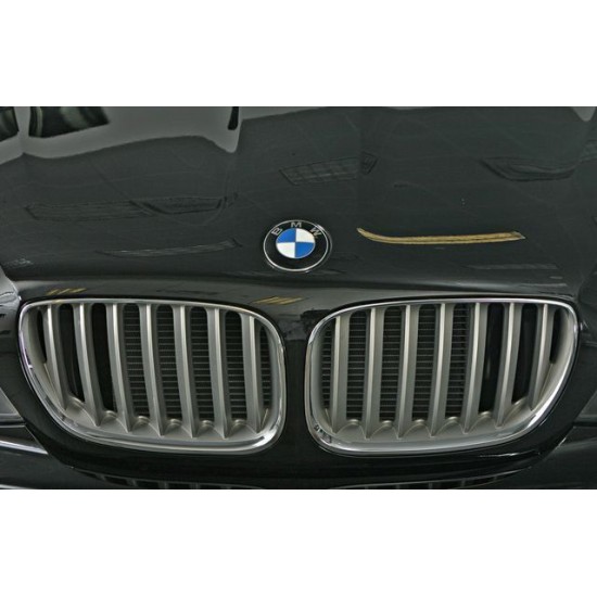 Μάσκα για BMW X5  E53 (2004-2007) - ασημένια - 2τμχ.