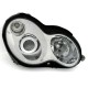 Φανάρια εμπρός led για Mercedes C-CLASS W203 (2000-2006) sedan , χωρίς λάμπες (Η7) - σετ 2τμχ.