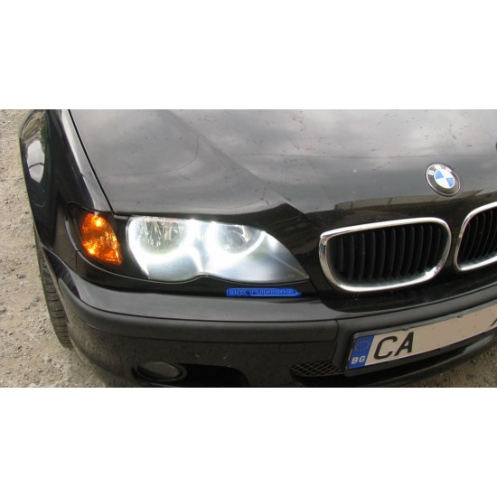 Δαχτυλίδια angel eyes για  BMW E46 (1998-2005) με 66 led - Λευκό χρώμα