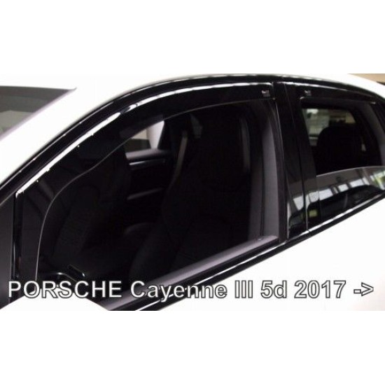 Ανεμοθραύστες για Porsche Cayenne (2017+) - 4 τμχ. εμπρός και πίσω