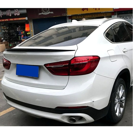 Αεροτομή πορτ μπαγκάζ για BMW X6 F16 (2014-2019) - μαύρη γυαλιστερή