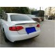 Αεροτομή πορτ μπαγκάζ για Audi A4 B8 (2009-2012) M4 Style - μαύρη γυαλιστερή