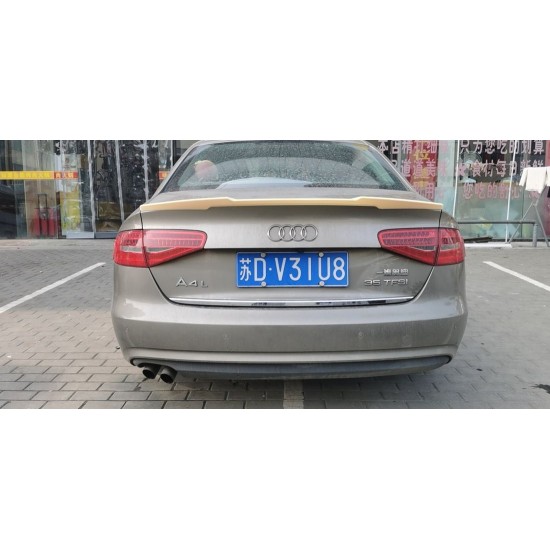 Αεροτομή πορτ μπαγκάζ για Audi A4 B8 (2013-2016) M4 Style - μαύρη γυαλιστερή