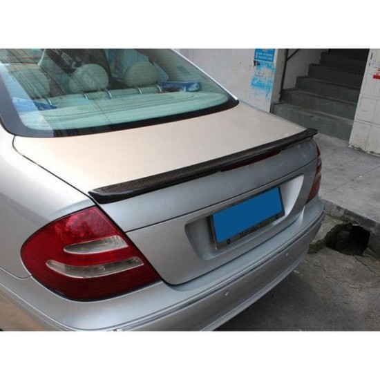 Αεροτομή πορτ μπαγκάζ για Mercedes W211 E-class (2003-2007) - μαύρη γυαλιστερή