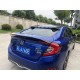 Αεροτομή πορτ μπαγκάζ για Honda Civic (2016-2020) JDM Style - μαύρη γυαλιστερή