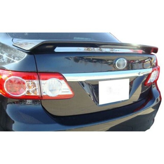 Αεροτομή πορτ μπαγκάζ για Toyota Corolla (2008-2012) - μαύρη γυαλιστερή