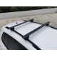 Μπάρες οροφής - για ενσωματωμένες παράλληλες μπάρες , 120 cm με κλειδί, μαύρο χρώμα -  σετ 2τμχ.