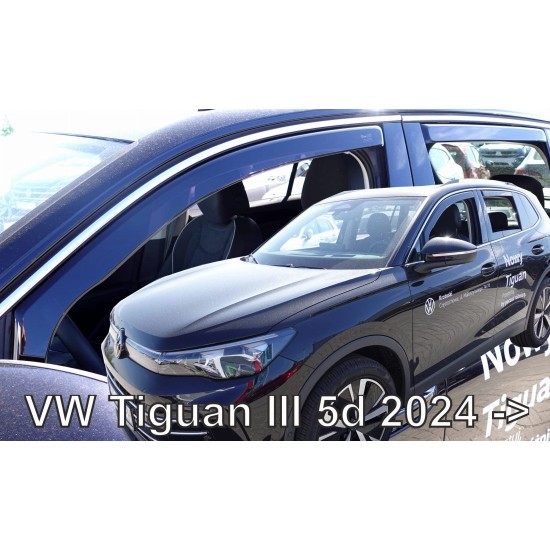 Ανεμοθραύστες για Volkswagen Tiguan (2024+) - 4τμχ. εμπρός και πίσω