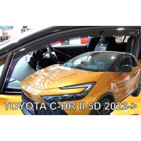 Ανεμοθραύστες για Toyota C-HR (2023+) - 2τμχ. εμπρός