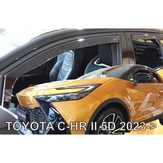 Ανεμοθραύστες για Toyota C-HR (2023+) - 4τμχ. εμπρός και πίσω