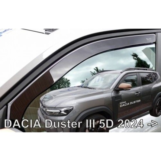 Ανεμοθραύστες για Dacia Duster (2024+) - 2τμχ. εμπρός