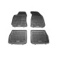 Λαστιχένια πατάκια Rezaw Plast για Skoda Superb I (2001-2008) - τύπου σκαφάκι - 4τμχ.