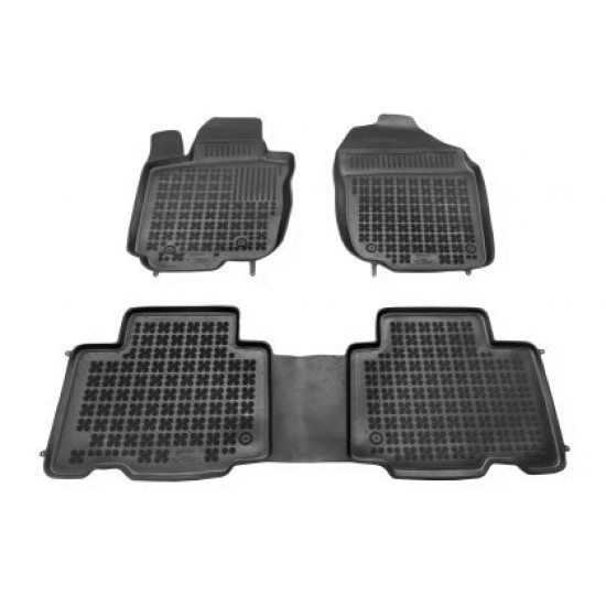 Λαστιχένια πατάκια Rezaw Plast για Toyota RAV4 III (2006-2012) - for American version - τύπου σκαφάκι - 3τμχ.