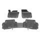 Λαστιχένια πατάκια Rezaw Plast για Volkswagen Sharan II (2010-2022) / Seat Alhambra (2010-2020) - 5 seats (front, middle) - τύπου σκαφάκι - 3τμχ.