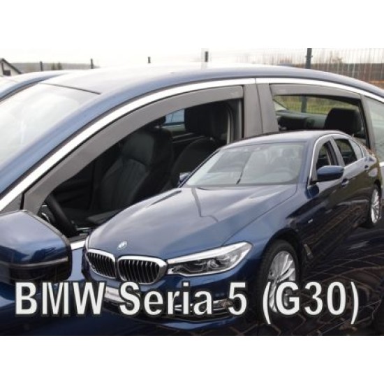 Ανεμοθραύστες για BMW 5 G30  (2017+) Sedan  - 4  τμχ. εμπρός και πίσω