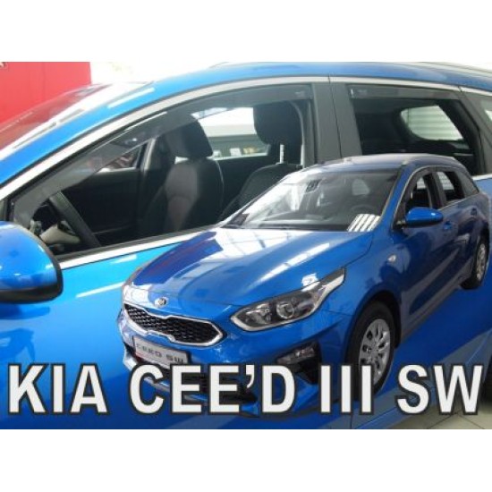 Ανεμοθραύστες για Kia Ceed (2018+) combi - 4 τμχ. εμπρός και πίσω