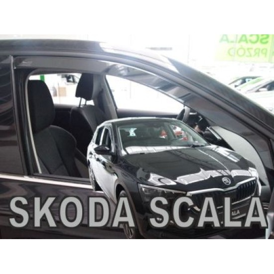 Ανεμοθραύστες για Skoda Scala (2019+) - 2 τμχ εμπρός